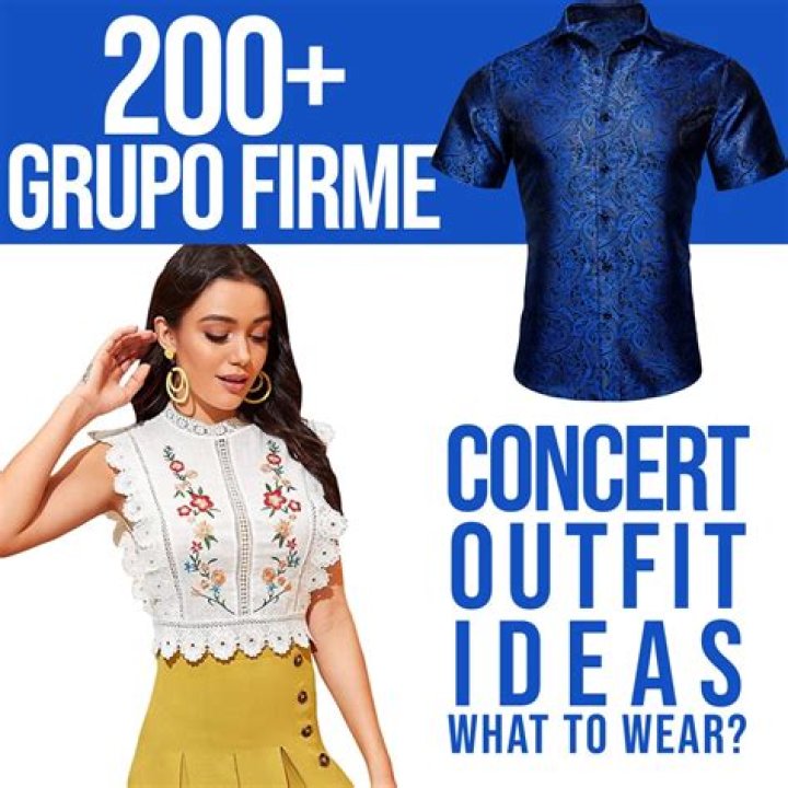 200+Grupo Firme Concert Outfit Ideas What To Wear? in 2022 What to