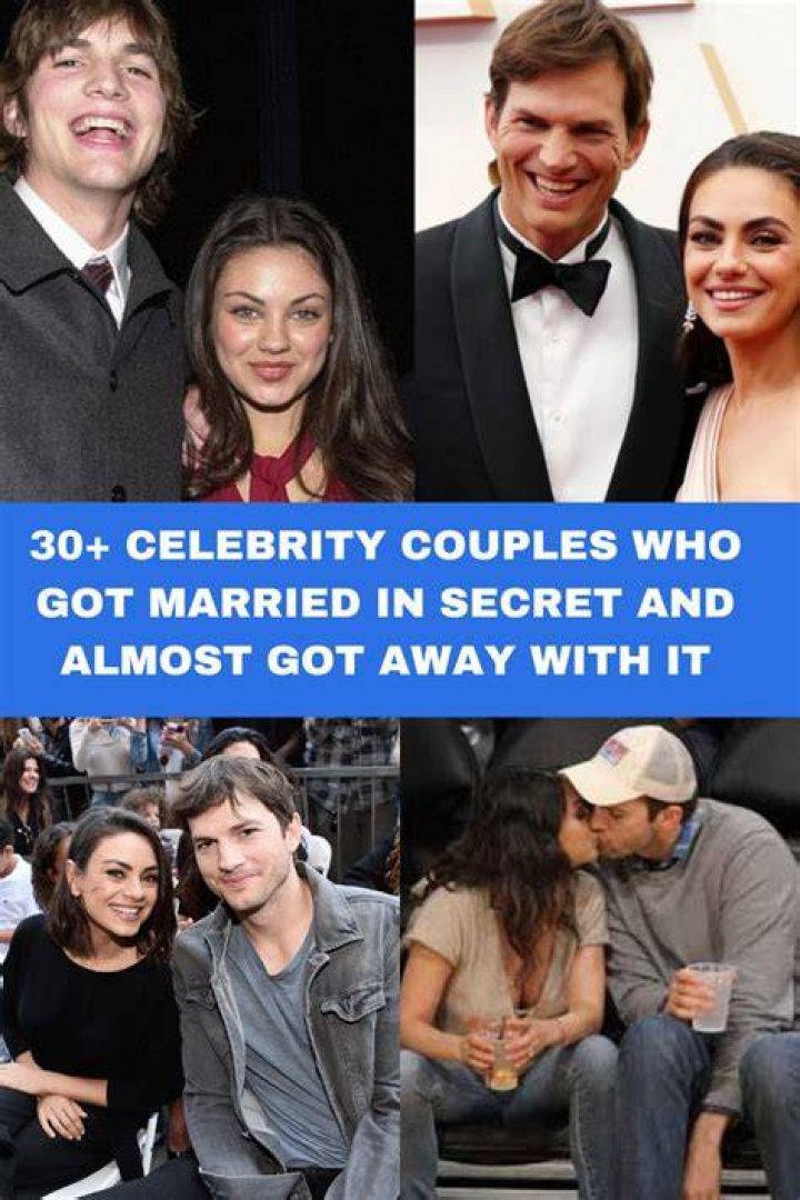 30 Celebrity Couples Who Got Married Really, Really Quickly ELLE