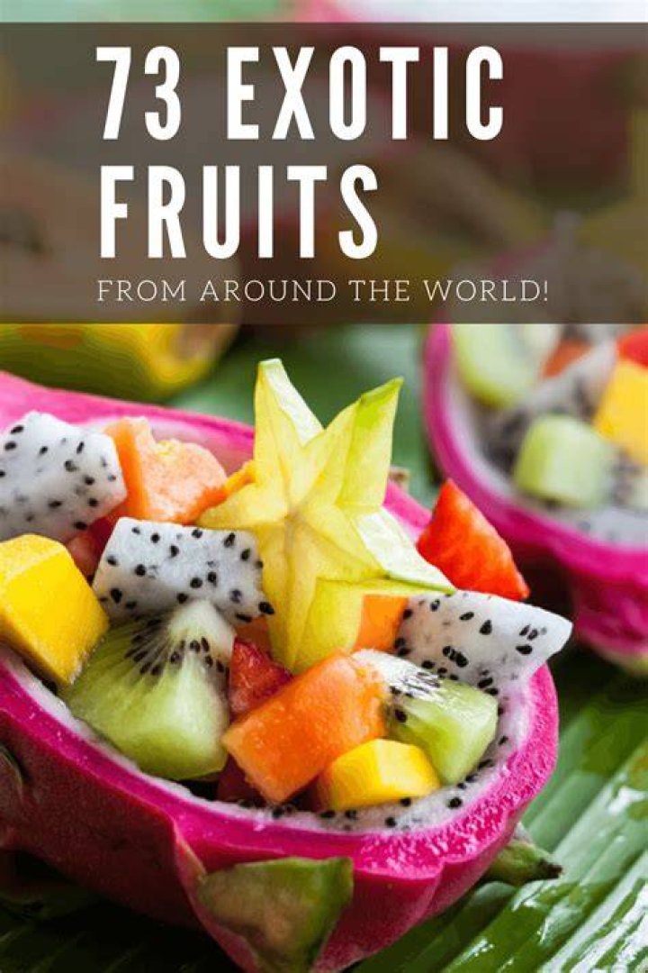73 Exotic Fruits From Around The World (With Pictures!) Food For Net