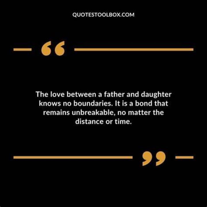 A Father's Love And Unbreakable Bond