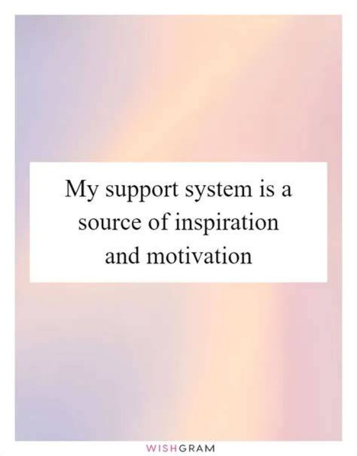 A Source of Inspiration and Support