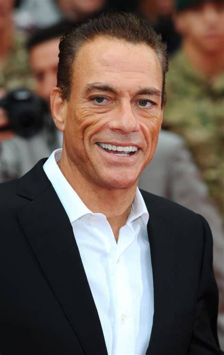 Actor JeanClaude Van Damme (L) with son actor Kristopher Van Varenberg