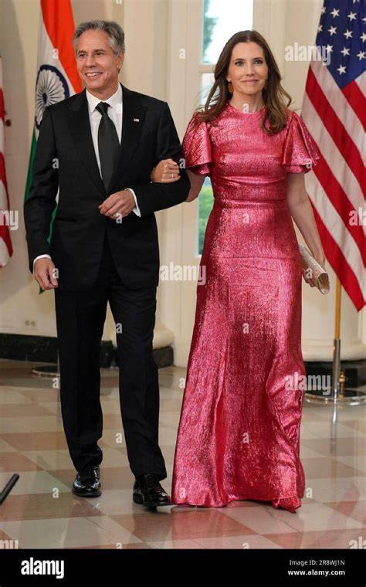 Antony Blinken And Evan Ryan Antony Blinken and his wife, Assistant
