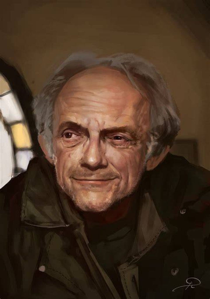 ArtStation Christopher Lloyd Portrait