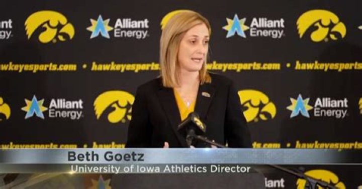 Beth Goetz University of Iowa Athletics