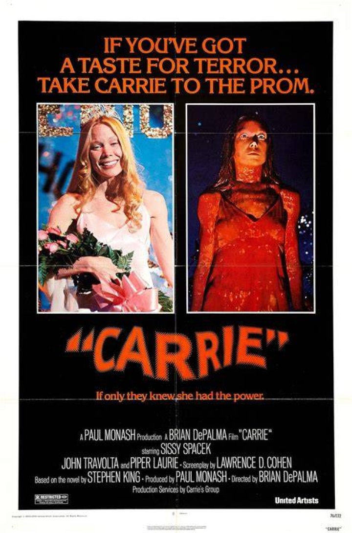 Carrie Movie 1976 Poster