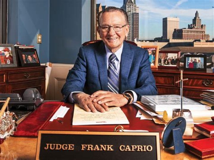 Chief Judge Frank Caprio Wife Joyce Caprio; Children And Family Ethnicity