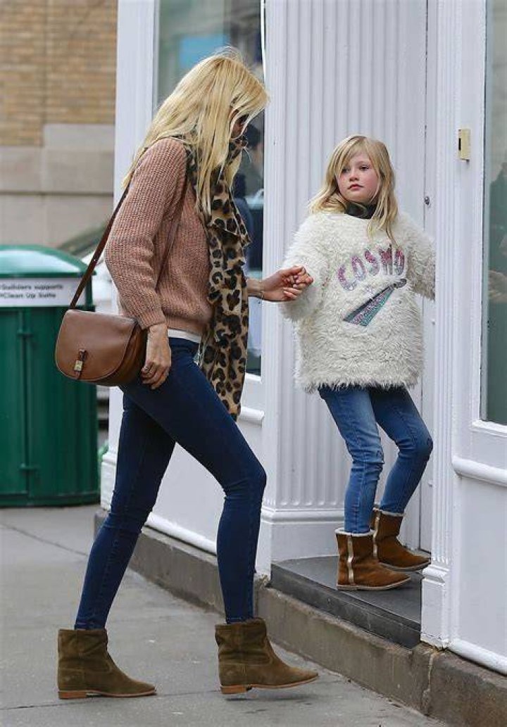 Claudia Schiffer Was Spotted with Her Kids Out in NYC 04/10/2018