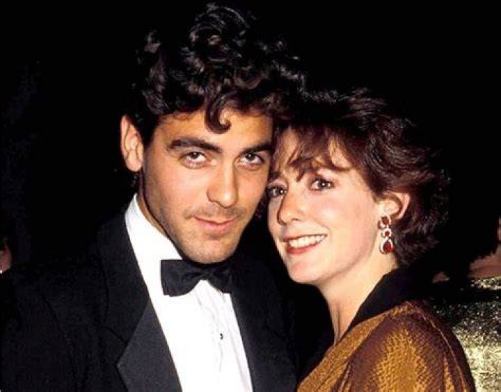 Clooney and first wife Talia Balsam clooney,
