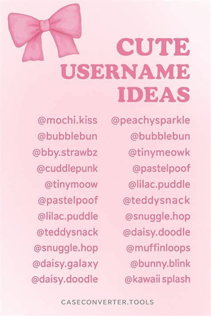 Cute Usernames For Instagram, Instagram Username Ideas, Name For