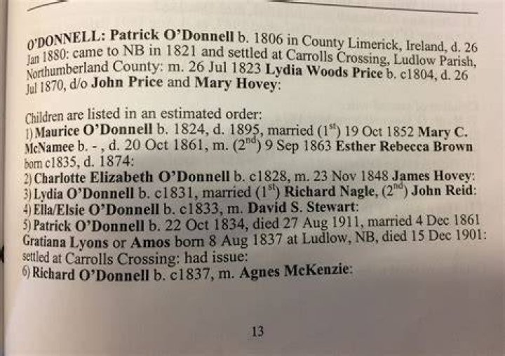 Daniel O'Donnell Family Tree & History, Ancestry & Genealogy |