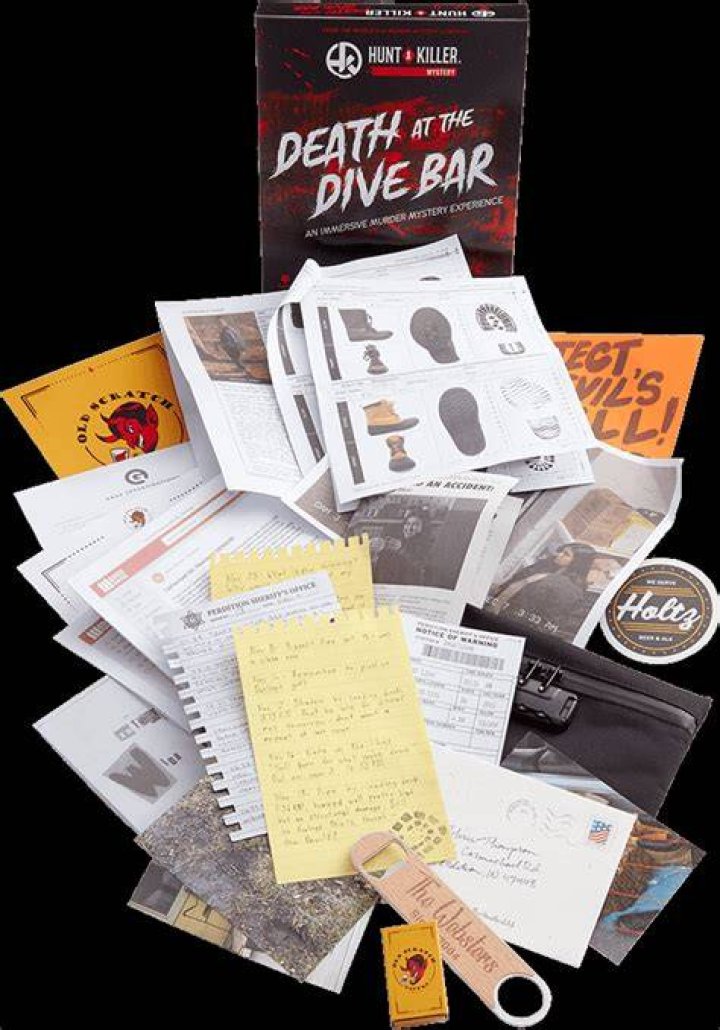 Death At The Dive Bar Answers