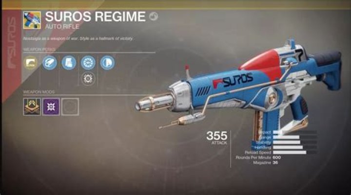 Destiny 2 Suros Regime
