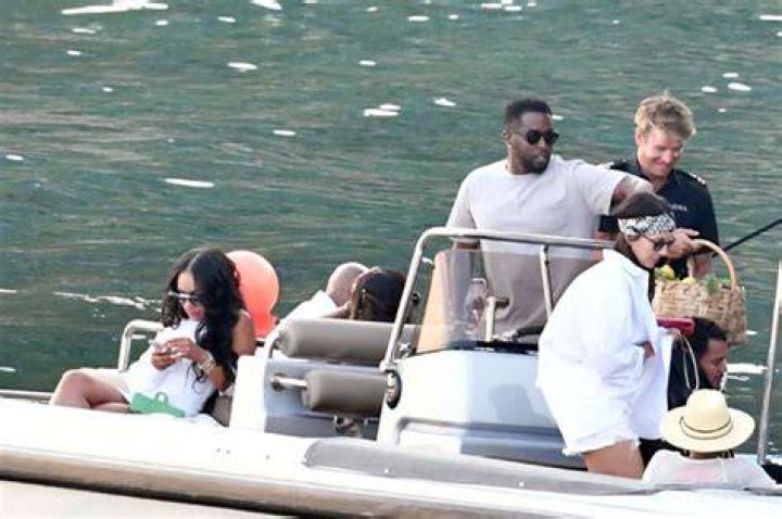 Diddy & New Love Joe Chavis Get Cozy On Yacht In Italy Pics Hollywood Life ·