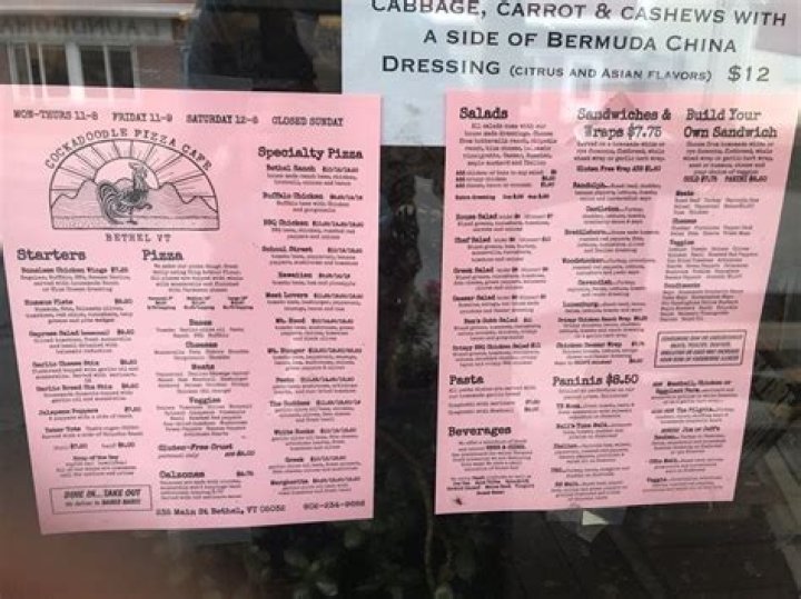 Discover The Delightful World Of Cockadoodle Pizza Bethel VT: A Culinary Gem Unveiled
