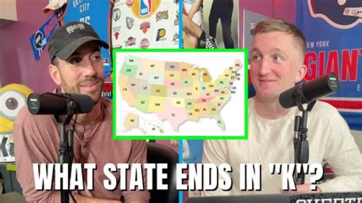 Discover "What State Ends With The Letter K"