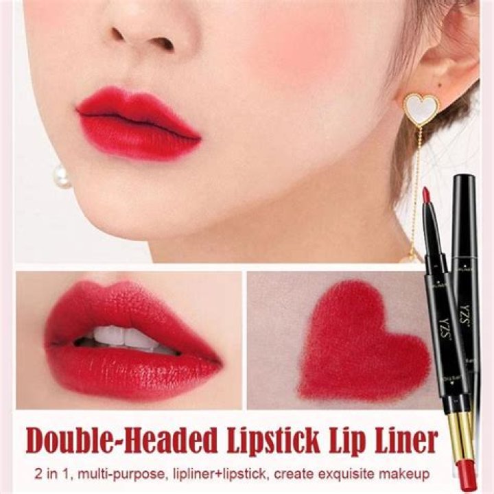 Double Lip Liner Lipstick Beauty Essentials Japanese Streetwear