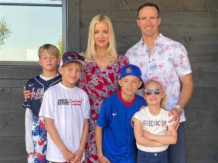 Drew Brees Wife and Kids Pictures?