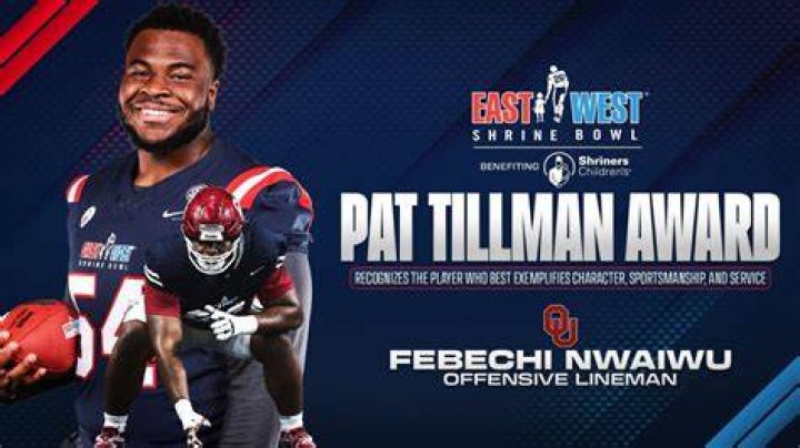 EastWest Shrine Game Presents Pat Tillman Award to Utah's Cody Barton