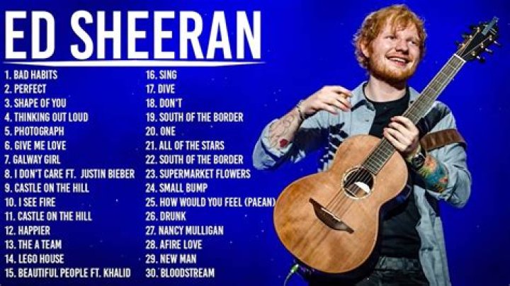Ed Sheeran Genre Popular Music Recorded Music