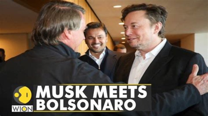 Elon Musk meets Brazilian President Jair Bolsonaro to discuss Amazon