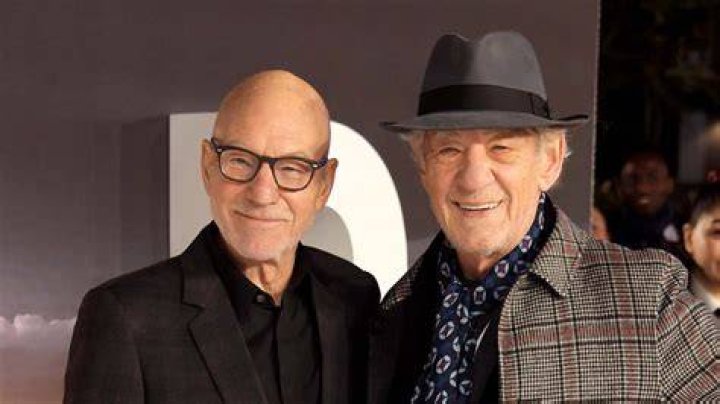 Epic bromance Patrick Stewart locks lips with Ian McKellen