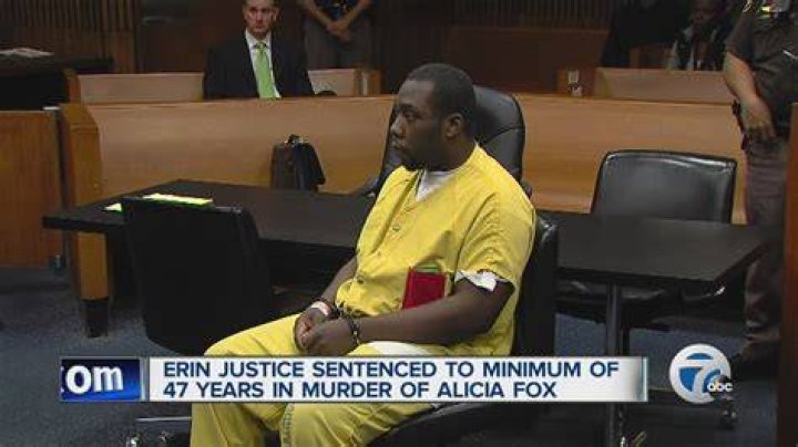 Erin Justice sentenced to minimum of 47 years in murder of Alicia Fox