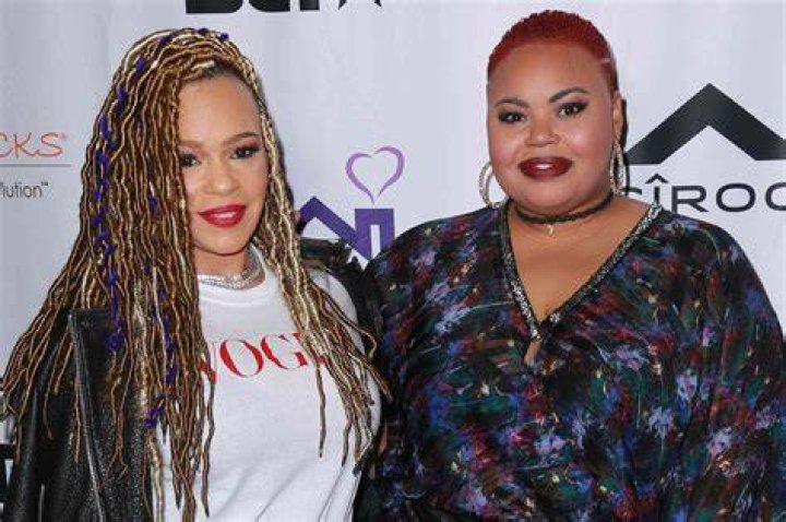 Faith Evans and sons at LAX