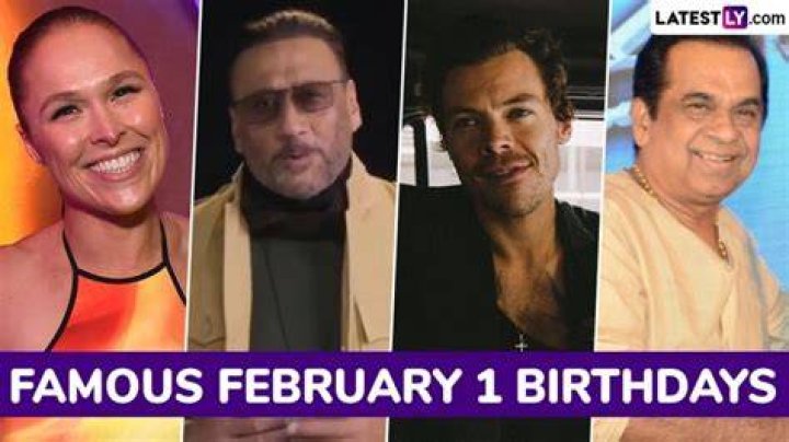 February 1 Birthdays Of Famous People