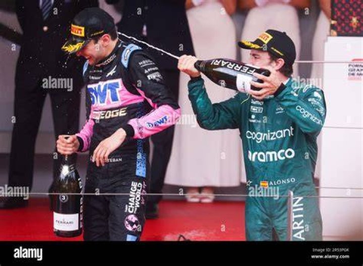 Fernando Alonso, Esteban Ocon, Alpine, Silverstone, 2021 &middot; RaceFans