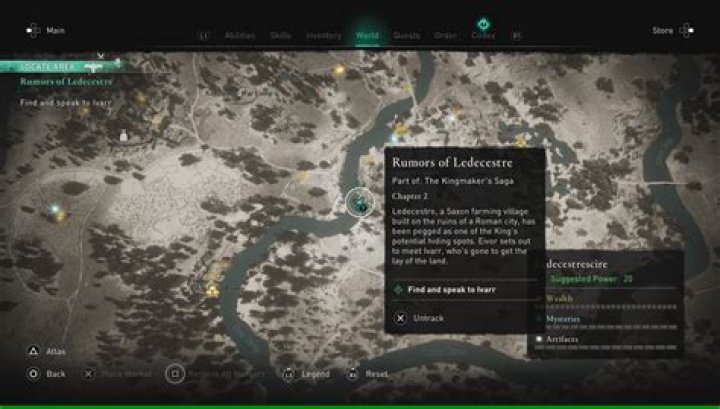 Find and speak to Ivarr