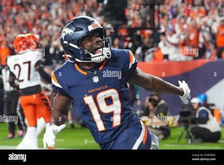 First look at Marvin Mims in a Broncos uniform