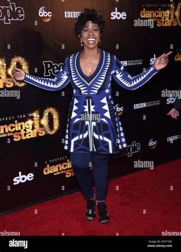 GLADYS KNIGHT DANCING WITH THE STARS. REHEARSALS LOS ANGELES CALIFORNIA