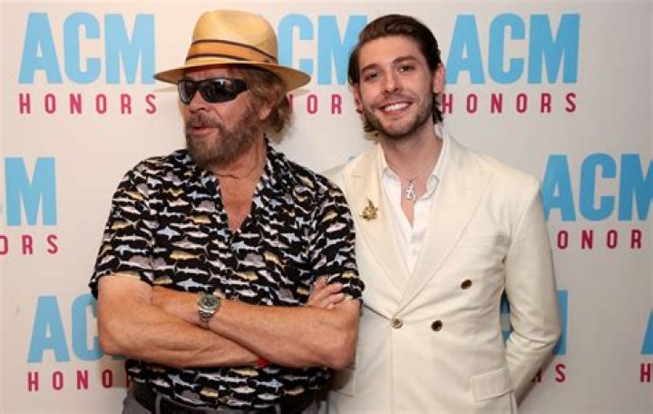 Hank Williams Jr with his youngest son Samuel Williams Hank williams