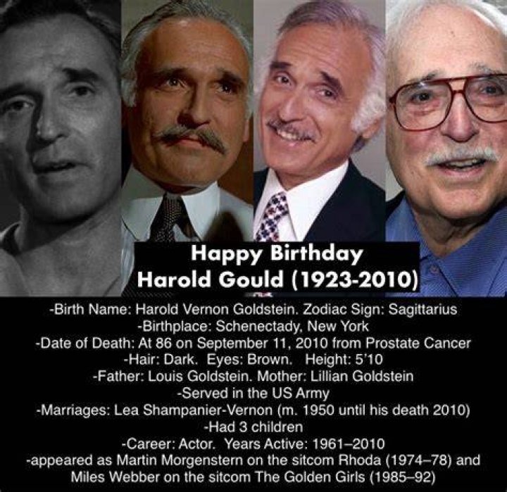 Harold Gould Season 4, Stars, Seasons