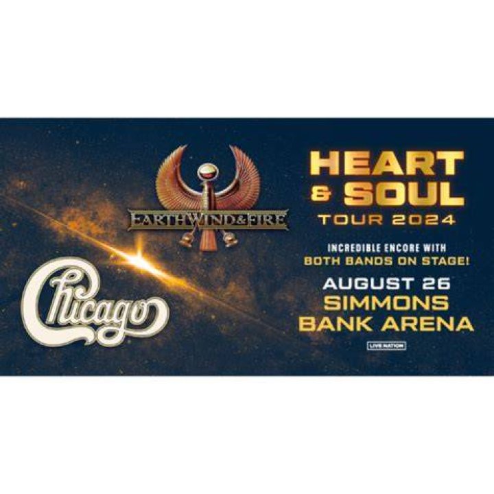 Heart & Soul Tour 2.0 Earth Wind & Fire
