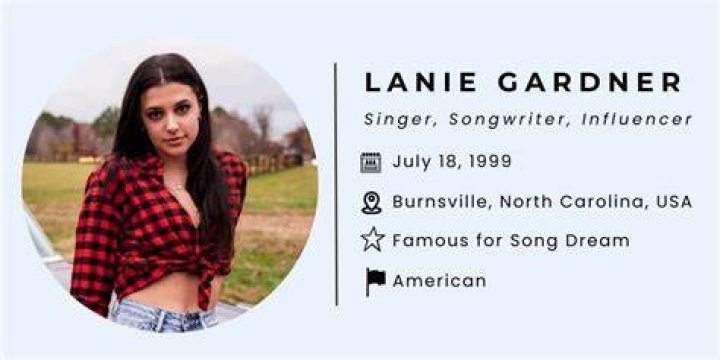 How old is Singer Lanie Gardner? Age, Wiki, Bio Boyfriend, Instagram |