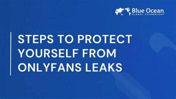How To Protect Yourself From "biancabts Only Fans Leaks"