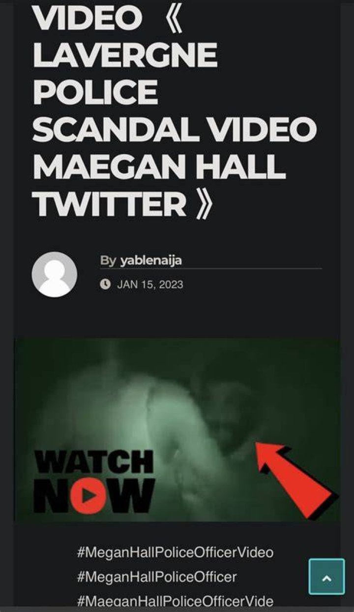 How to Watch the Leaked Maegan Hall Video