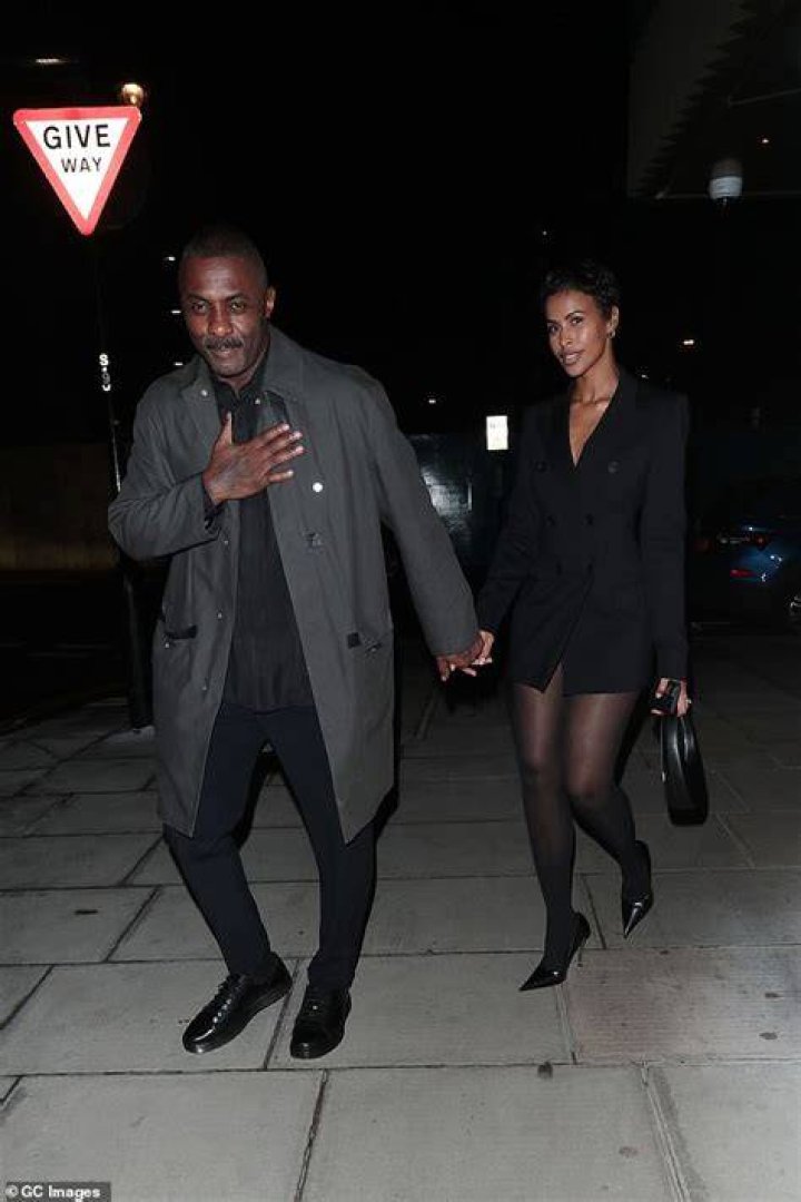 Idris Elba holds hands with son Winston exploring Paris Daily Mail Online