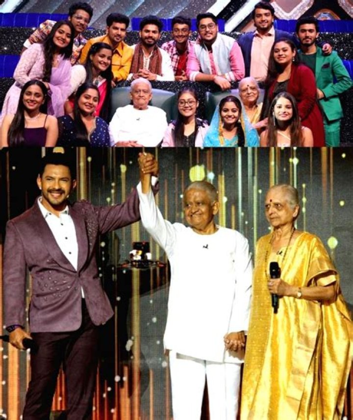 Indian Idol 13 Pyarelal Ramprasad Sharma's Wife Gets Sari As A Gift