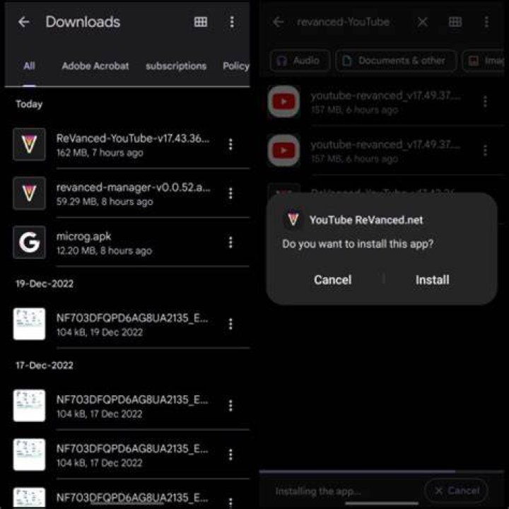 Install ReVanced APK Best Youtube Vanced Alternative Mobile Tech 360