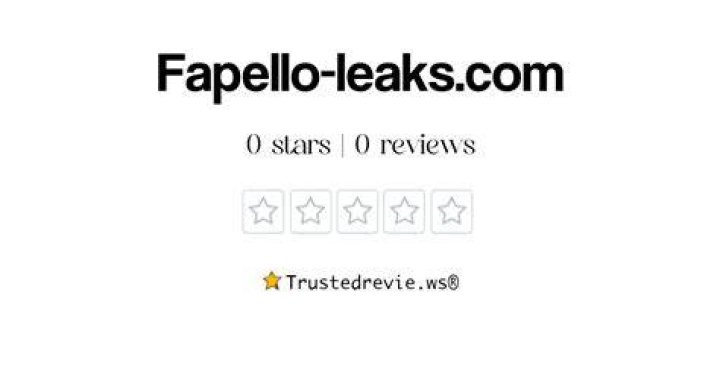 Is Fapello Leaks Legit?