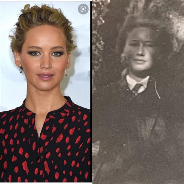 Jennifer Lawrence vs my grandmother in her youth in Sweden, 1939