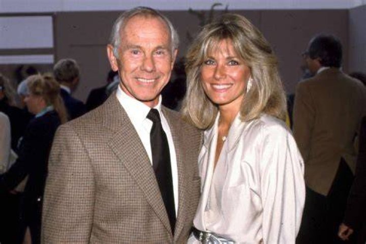 Johnny Carson And Alexis Maas 1988 Credit Ralph Dominguez/MediaPunch