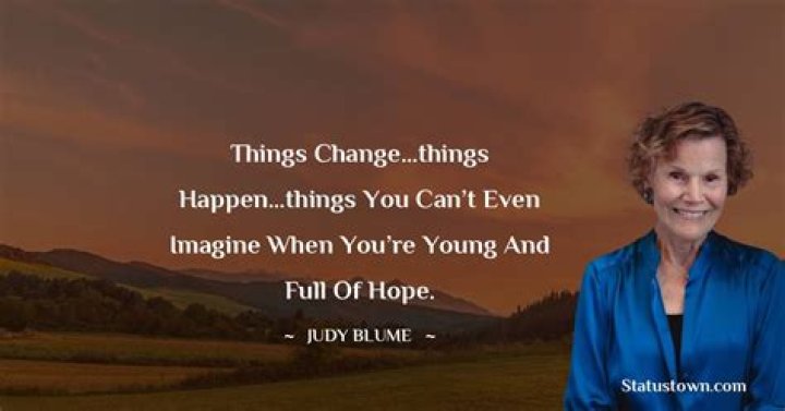 judy blume quotes