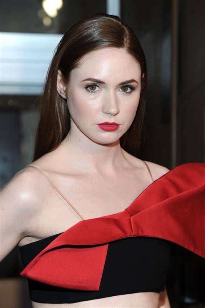 KAREN GILLAN at The Circle Premiere at 2017 Tribeca Film Festival in