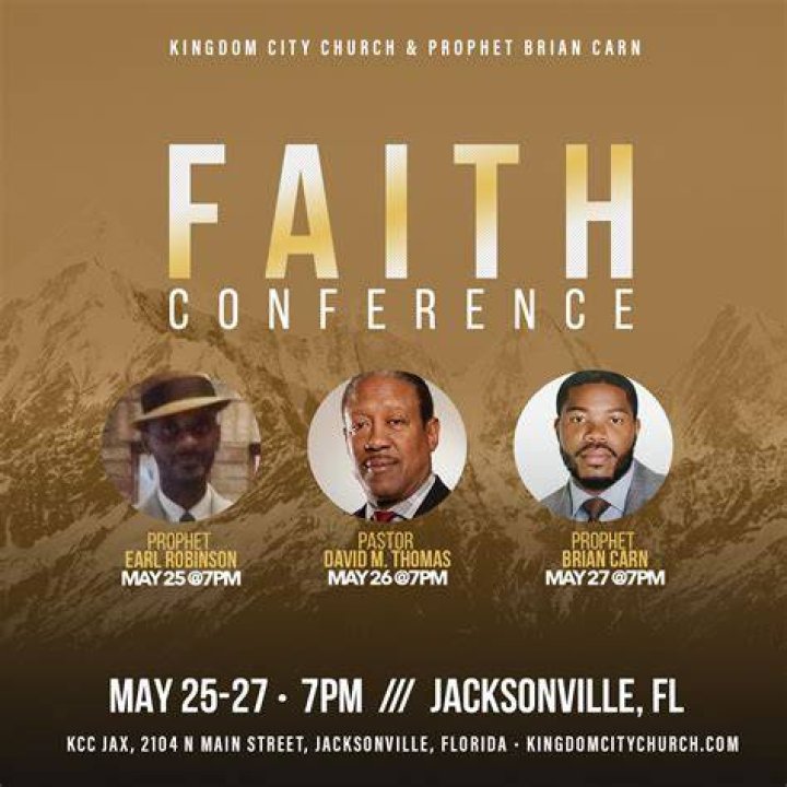 KCC Faith Conference Prophet Brian Carn May 27, 2022 YouTube