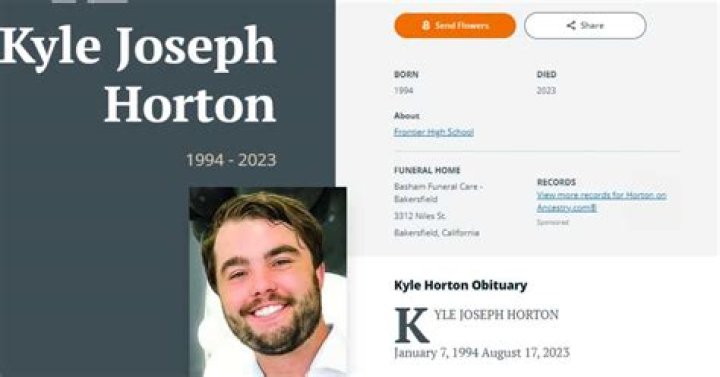 Kyle Horton Death And Obituary, What Happened To Kyle Horton? How Did