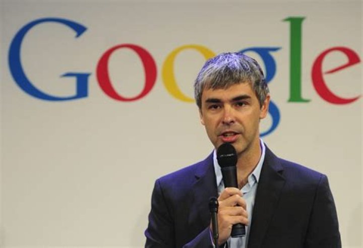 Larry Page wears his Google Glass at the altar during glitzy wedding in